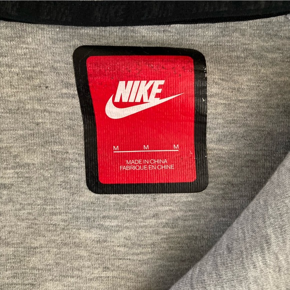 Nike Hooded High Low Sweater Size M Heather Gray - Picture 5 of 16